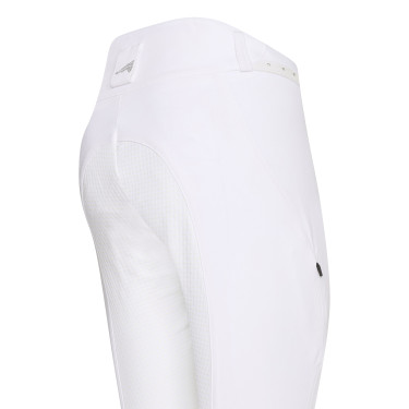 Calça de equitação Euro-star Equitation Queen Diamond FullGrip verão Branco Calça de equitação Euro-star Equitation Queen Diamond FullGrip verão Branco