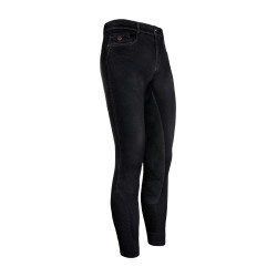 Calça de equitação Euro-Star Henry Full masculino Preto