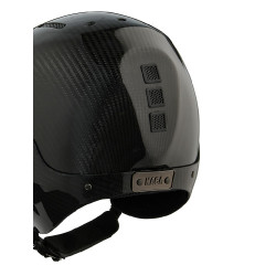 Capacete de equitação NACA Gravity XP carbono Carbono preto brilhante
