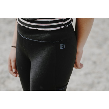 Calça Equithème Lyly infantil com fundo de silicone Calça Equithème Lyly infantil com fundo de silicone
