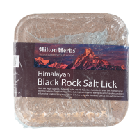 Pierre à sel noire de l'Himalaya Hilton Herbs Pierre à sel noire de l'Himalaya Hilton Herbs