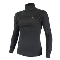 Camisola de gola alta Back on Track® mulher Preto