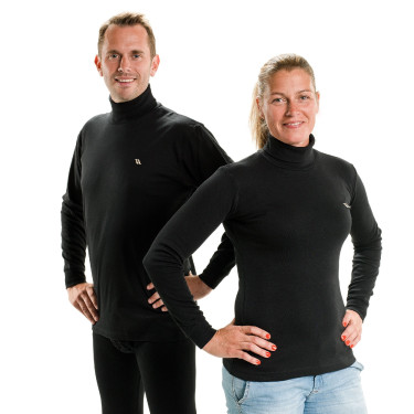 Camisola de gola alta Back on Track® mulher Preto Camisola de gola alta Back on Track® mulher Preto
