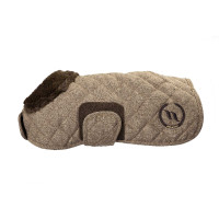 Casaco para cão Back on Track® Coleção Haze Castanho
