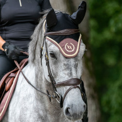 Touca para cavalo Night Collection Back On Track Café Castanho