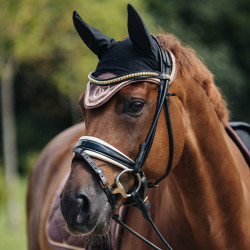 Touca para cavalo Night Collection Back On Track Café Castanho