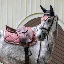 Touca para cavalo Night Collection Back On Track Café Castanho