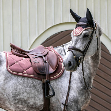 Touca para cavalo Night Collection Back On Track Café Castanho