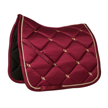 Almofada de Selim Dressage Night Collection Back On Track Vermelho escuro