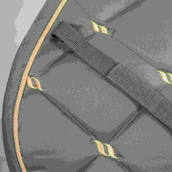 Sela de Salto Night Collection Back On Track Oliva Verde