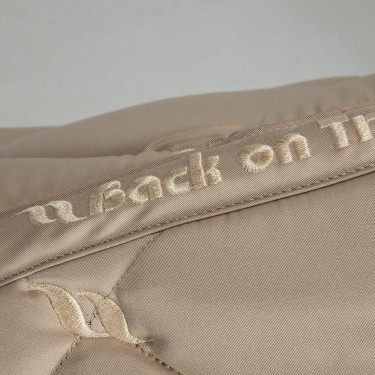 Sela de Salto Night Collection Back On Track Champanhe Bege