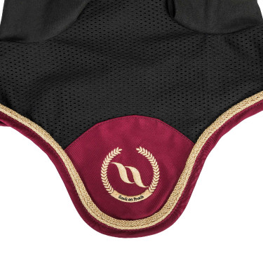 Touca para cavalo Night Collection Back On Track Rubi Vermelho