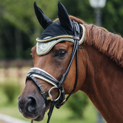 Touca para cavalo Night Collection Back On Track Oliva Verde