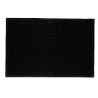 Raspador equino de borracha Horze Preto Raspador equino de borracha Horze Preto