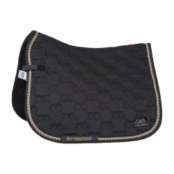 Almofada de sela de dressage Monaco B Vertigo Cinza asfalto escuro Cinzento Almofada de sela de dressage Monaco B Vertigo Cinza asfalto escuro Cinzento
