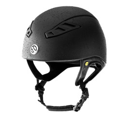Capacete EQ3 Lynx Back on Track Eventing Preto