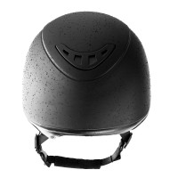 Capacete EQ3 Lynx Back on Track Eventing Preto