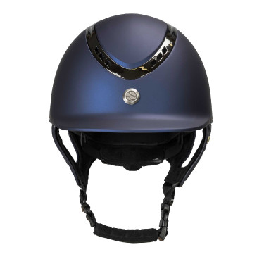 Capacete EQ3 Pardus smooth Back on Track com catraca Azul