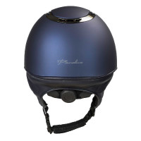 Capacete EQ3 Pardus smooth Back on Track com catraca Azul