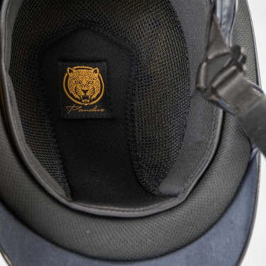 Capacete EQ3 Pardus smooth Back on Track com catraca Azul