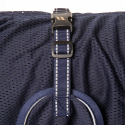 Manteau filet pour chien Back on Track Noir Manteau filet pour chien Back on Track Noir