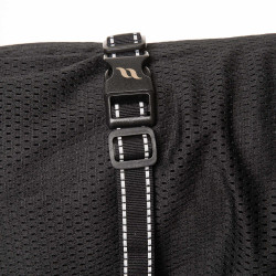 Manteau filet pour chien Back on Track Noir Manteau filet pour chien Back on Track Noir