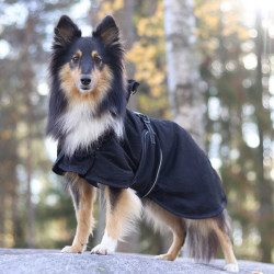 Manteau filet pour chien Back on Track Noir Manteau filet pour chien Back on Track Noir