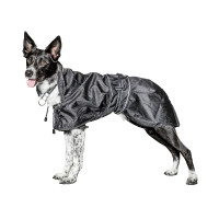 Capa impermeável para cão Back on Track Preto Capa impermeável para cão Back on Track Preto
