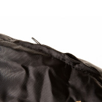 Casaco padrão Back on Track para cão Preto