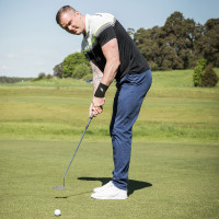 Protetor de pulso Back on Track physio 4-way stretch Preto