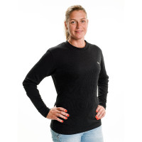 Camisola de mangas compridas Back on Track Preto