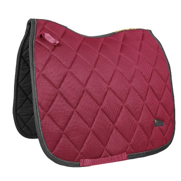 Almofada de Sela Airflow 3D Mesh Dressage Back on Track Bordéus Bord&amp;ocirc;