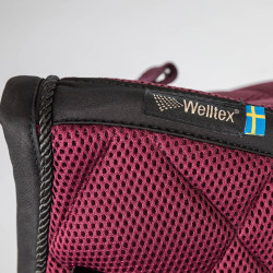 Almofada de Sela Airflow 3D Mesh Dressage Back on Track Bordéus Bord&amp;ocirc;