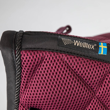 Almofada de Sela Airflow 3D Mesh Dressage Back on Track Bordéus Bord&amp;ocirc;