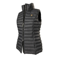 Casaco feminino Luna Back on Track com logotipo Preto Casaco feminino Luna Back on Track com logotipo Preto