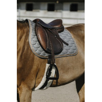 Almofada de sela Equithème Khadi Castanho