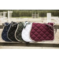 Zadeldek Lami-Cell Elegance Bordéus / champanhe Bord&amp;ocirc;