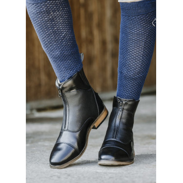 Botas Equithème Wavy com fecho éclair