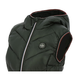 Colete acolchoado sem mangas Equithème Lea Preto Colete acolchoado sem mangas Equithème Lea Preto