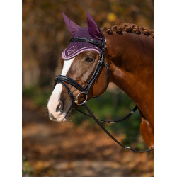 Boné anti-moscas LeMieux Classic Figue Violeta Boné anti-moscas LeMieux Classic Figue Violeta