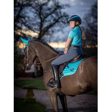 Tapete LeMieux Loire Classic Close Contact Square Azul Tapete LeMieux Loire Classic Close Contact Square Azul