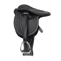 Sela para brinquedo Mini Pônei LeMieux Preto Sela para brinquedo Mini Pônei LeMieux Preto