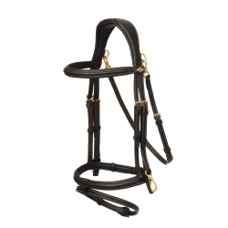 Bridão de trabalho LeMieux Castanho