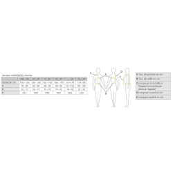 Dorsal Komperdell FlexFit feminina