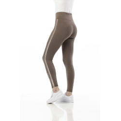 Calça Equithème Violette com fundo de silicone