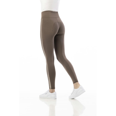Calça Equithème Violette com fundo de silicone Calça Equithème Violette com fundo de silicone