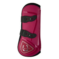 Conjunto de caneleiras e protetores de boleto Lami-Cell LC Framboesa Vermelho