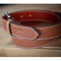 Cinto Pénélope Initial Conhaque Castanho