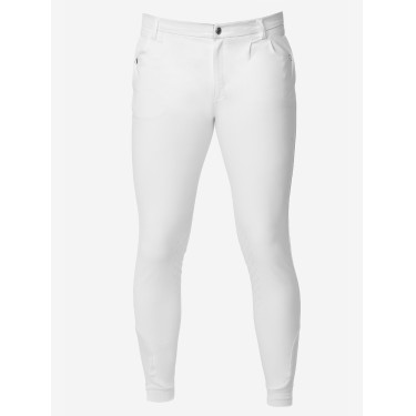 Calça de equitação LeMieux Elite Classic masculina Branco Calça de equitação LeMieux Elite Classic masculina Branco