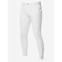 Calça de equitação LeMieux Elite Classic masculina Sílex Cinzento